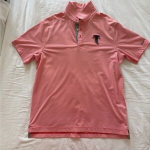 Nike Men's Atlanta Falcons Striped Polo